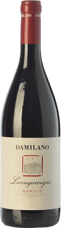 37,95 € 免费送货 | 红酒 Damilano Le Cinque Vigne D.O.C.G. Barolo