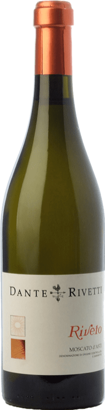 Free Shipping | Sweet wine Dante Rivetti Riveto D.O.C.G. Moscato d'Asti Piemonte Italy Muscat 75 cl
