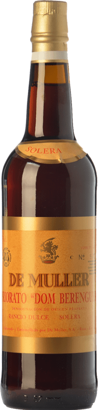 43,95 € | Sweet wine De Muller Dom Berenguer Solera 1918 D.O.Ca. Priorat Catalonia Spain Grenache, Grenache White, Muscat of Alexandria Bottle 75 cl