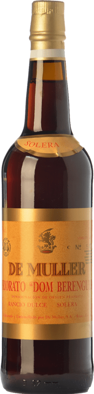 47,95 € | Vino Dulce De Muller Dom Berenguer 1918 Solera D.O.Ca. Priorat Cataluña España Garnacha, Moscatel 75 cl