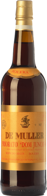 38,95 € | Fortified wine De Muller Dom Juncosa Solera 1939 D.O.Ca. Priorat Catalonia Spain Grenache, Grenache White, Muscat of Alexandria Bottle 75 cl