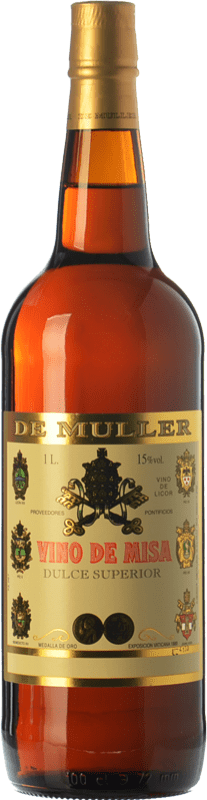 9,95 € | Sweet wine De Muller Vino de Misa D.O. Terra Alta Catalonia Spain Grenache White, Macabeo Missile Bottle 1 L