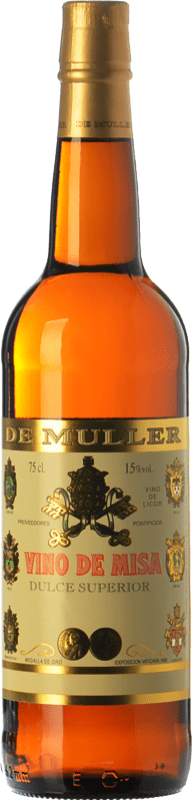 7,95 € | 甜酒 De Muller Vino de Misa Superior D.O. Terra Alta 加泰罗尼亚 西班牙 Grenache White, Macabeo 75 cl