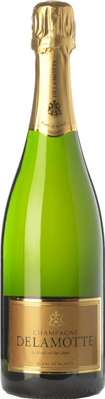 Free Shipping | White sparkling Delamotte Blanc de Blancs Brut Reserve A.O.C. Champagne Champagne France Chardonnay 75 cl