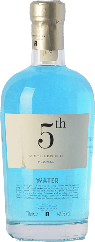 免费送货 | 金酒 Destil·leries del Maresme Gin 5th Water Floral 西班牙 70 cl