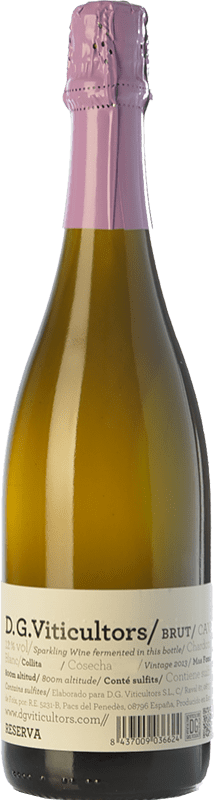 16,95 € Free Shipping | White sparkling DG Brut Reserva D.O. Penedès Catalonia Spain Chardonnay Bottle 75 cl