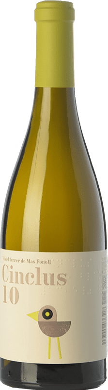 11,95 € Free Shipping | White wine DG Cinclus Crianza D.O. Penedès Catalonia Spain Albariño, Incroccio Manzoni Bottle 75 cl