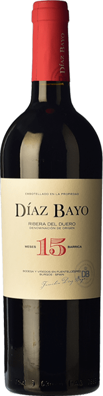 19,95 € 免费送货 | 红酒 Díaz Bayo Nuestro 岁 D.O. Ribera del Duero