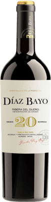 Díaz Bayo Nuestro 20 Meses Tempranillo Ribera del Duero старения 75 cl