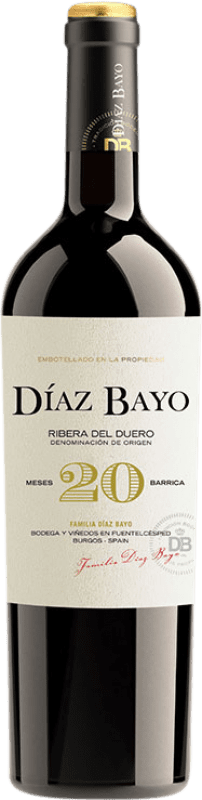 39,95 € 免费送货 | 红酒 Díaz Bayo Nuestro 20 Meses 岁 D.O. Ribera del Duero