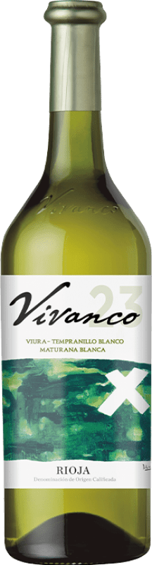 6,95 € | 白葡萄酒 Vivanco D.O.Ca. Rioja 拉里奥哈 西班牙 Tempranillo — 丹魄, Viura — 维乌拉, Malvasia — 玛尔瓦西亚 75 cl