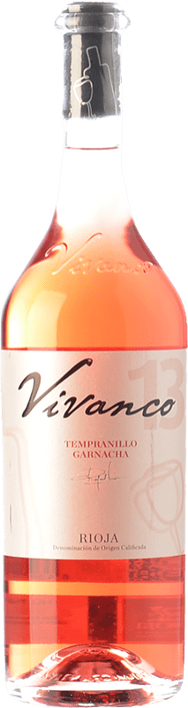 8,95 € | Розовое вино Vivanco D.O.Ca. Rioja Ла-Риоха Испания Tempranillo, Grenache 75 cl