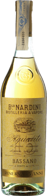 Aguardente Grappa Bortolo Nardini Aquavite Reserva 15 Anos Garrafa Terço 35 cl