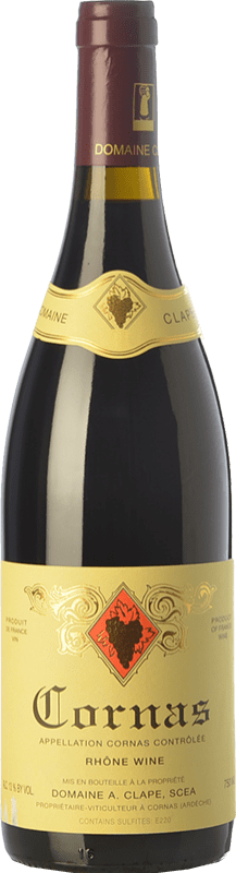 88,95 € | Red wine Auguste Clape Aged A.O.C. Cornas Rhône France Syrah 75 cl