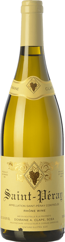 54,95 € | Vino bianco Auguste Clape Crianza A.O.C. Saint-Péray Rhône Francia Marsanne 75 cl