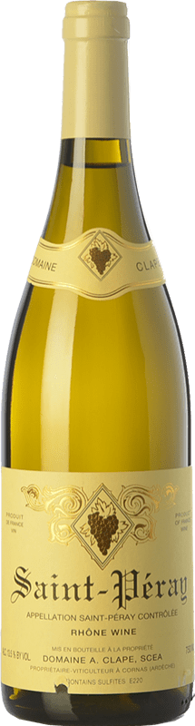 49,95 € Spedizione Gratuita | Vino Bianco Auguste Clape Crianza — Invecchiato in Botte A.O.C. Saint-Péray