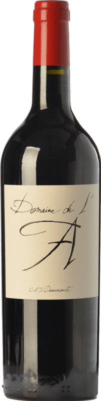35,95 € | Vino rosso Domaine de L'A Crianza A.O.C. Côtes de Castillon bordò Francia Merlot, Cabernet Franc 75 cl