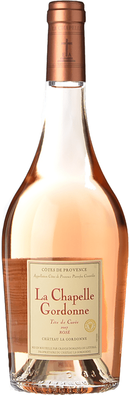 36,95 € Kostenloser Versand | Rosé-Wein Château de La Gordonne La Chapelle Rosé A.O.C. Côtes de Provence