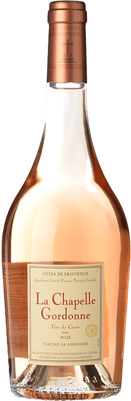 Free Shipping | Rosé wine Château de La Gordonne La Chapelle Rosé A.O.C. Côtes de Provence Provence France Syrah, Grenache 75 cl
