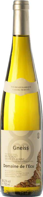 15,95 € | Белое вино Domaine de l'Écu Gneiss A.O.C. Muscadet-Sèvre et Maine Луара Франция Muscadet 75 cl