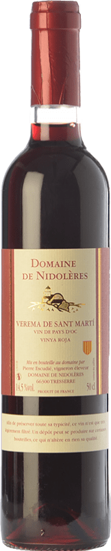 Envoi gratuit | Vin Doux Domaine de Nidolères Verema de Sant Martí Vinya Roja I.G.P. Vin de Pays d'Oc Languedoc-Roussillon France Garnacha — Grenache Bouteille Medium 50 cl