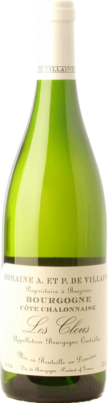 Free Shipping | White wine Villaine Les Clous A.O.C. Bourgogne Burgundy France Chardonnay 75 cl