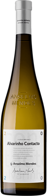 Бесплатная доставка | Белое вино Anselmo Mendes Contacto Alvarinho I.G. Vinho Verde Minho Португалия Albariño 75 cl