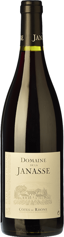 14,95 € Free Shipping | Red wine Domaine La Janasse Joven A.O.C. Côtes du Rhône Rhône France Syrah, Grenache, Carignan, Mourvèdre, Cinsault Bottle 75 cl