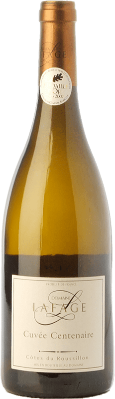 17,95 € Kostenloser Versand | Weißwein Domaine Lafage Centenaire Cuvée Crianza — Kurze Fassreifung A.O.C. Côtes du Roussillon