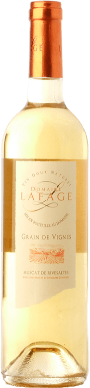 13,95 € | Sweet wine Domaine Lafage Grain de Vignes A.O.C. Muscat de Rivesaltes Languedoc-Roussillon France Muscat of Alexandria, Muscatel Small Grain Bottle 75 cl