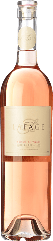 送料無料 | ロゼワイン Domaine Lafage Parfum de Vignes A.O.C. Côtes du Roussillon ラングドックルシヨン フランス Syrah, Grenache, Carignan 75 cl