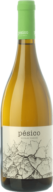 Spedizione Gratuita | Vino Bianco Dominio del Urogallo Pésico Crianza — Invecchiato in Botte Spagna Albarín 75 cl