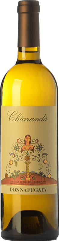 36,95 € Free Shipping | White wine Donnafugata Chiarandà D.O.C. Contessa Entellina Sicily Italy Chardonnay Bottle 75 cl