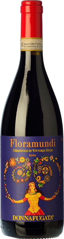 22,95 € Free Shipping | Red wine Donnafugata Floramundi D.O.C.G. Cerasuolo di Vittoria Sicily Italy Nero d'Avola, Frappato Bottle 75 cl