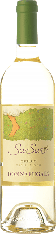 16,95 € Free Shipping | White wine Donnafugata SurSur I.G.T. Terre Siciliane Sicily Italy Grillo Bottle 75 cl