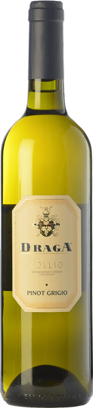 Free Shipping | White Wine Draga D.O.C. Collio Friuli-Venezia Giulia Italy Pinot Gris 75 cl