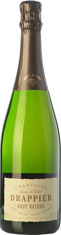 Kostenloser Versand | Weißer Sekt Drappier Zero Dosage Brut Natur A.O.C. Champagne Champagner Frankreich Spätburgunder 75 cl