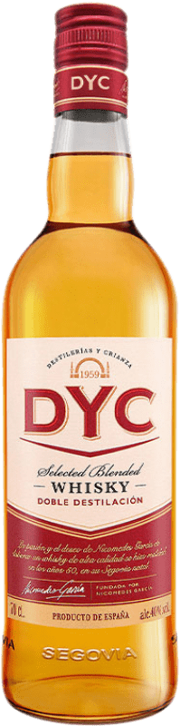 12,95 € | ウイスキーブレンド DYC Selected Whisky スペイン 70 cl