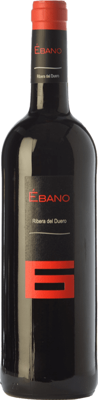 9,95 € | Красное вино Ébano 6 молодое D.O. Ribera del Duero Кастилия-Леон Испания Tempranillo — Темпранильо 75 cl