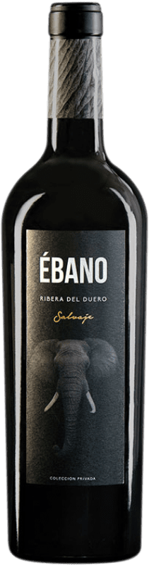 25,95 € | Red wine Ébano Salvaje Aged D.O. Ribera del Duero Castilla y León Spain Tempranillo Bottle 75 cl
