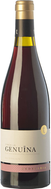 35,95 € Free Shipping | Red wine Edetària Finca La Genuïna Crianza D.O. Terra Alta Catalonia Spain Grenache Bottle 75 cl