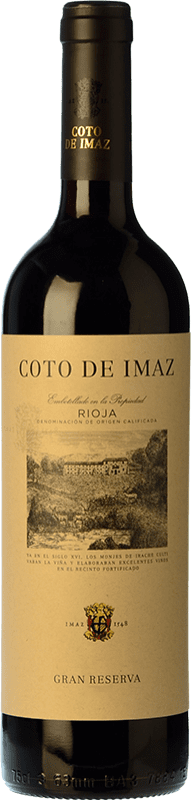 19,95 € Free Shipping | Red wine Coto de Rioja Coto de Imaz Gran Reserva D.O.Ca. Rioja The Rioja Spain Tempranillo Bottle 75 cl