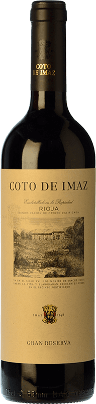 Free Shipping | Red Wine Coto de Rioja Coto de Imaz Grand Reserve — Long Barrel-Aged D.O.Ca. Rioja The Rioja Spain Tempranillo 75 cl