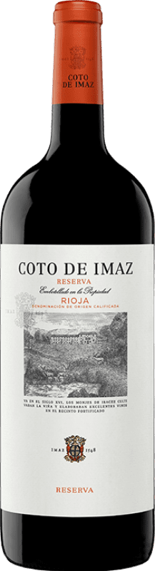 Kostenloser Versand | Rotwein Coto de Rioja Coto de Imaz Reserve D.O.Ca. Rioja La Rioja Spanien Tempranillo Magnum-Flasche 1,5 L