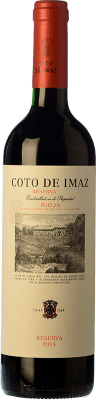 7,95 € | Vinho tinto Coto de Rioja Coto de Imaz Reserva D.O.Ca. Rioja La Rioja Espanha Tempranillo Garrafa Medium 50 cl