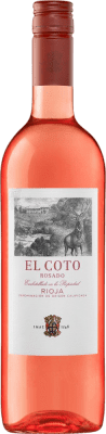 免费送货 | 玫瑰酒 Coto de Rioja 年轻的 D.O.Ca. Rioja 拉里奥哈 西班牙 Tempranillo, Grenache 75 cl