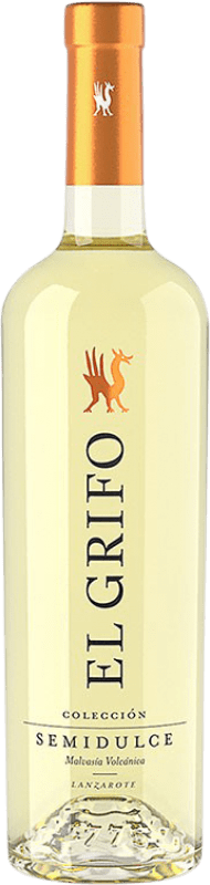 19,95 € | Vin blanc El Grifo Colección Demi-Sec Demi-Sucré D.O. Lanzarote Iles Canaries Espagne Malvasía 75 cl