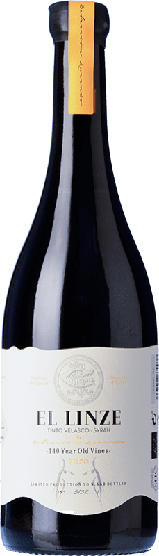 22,95 € | Red wine El Linze Joven I.G.P. Vino de la Tierra de Castilla Castilla la Mancha Spain Syrah, Tinto Velasco Bottle 75 cl