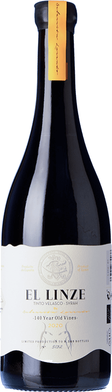 Free Shipping | Red Wine El Linze Young I.G.P. Vino de la Tierra de Castilla Castilla la Mancha Spain Syrah — Shiraz, Tinto Velasco 75 cl
