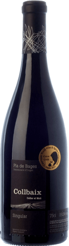 26,95 € | Red wine El Molí Collbaix Singular Reserve D.O. Pla de Bages Catalonia Spain Cabernet Sauvignon Bottle 75 cl